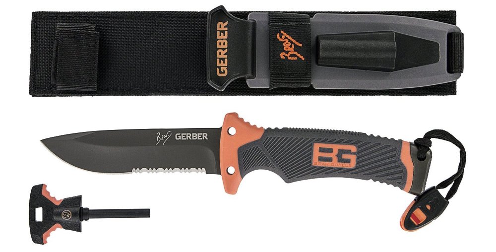 Gerber Bear Grylls Ultimate Serrated Knife-1