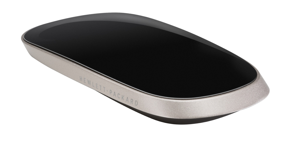 HP - Wireless Bluetooth Smart Laser Mouse - Black:Aluminum