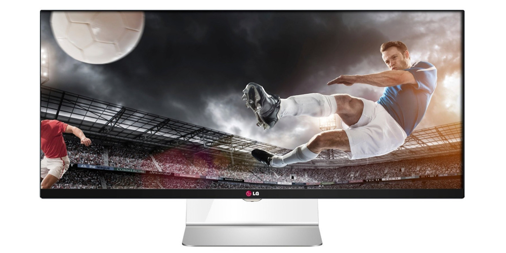 LG widescreen monitor