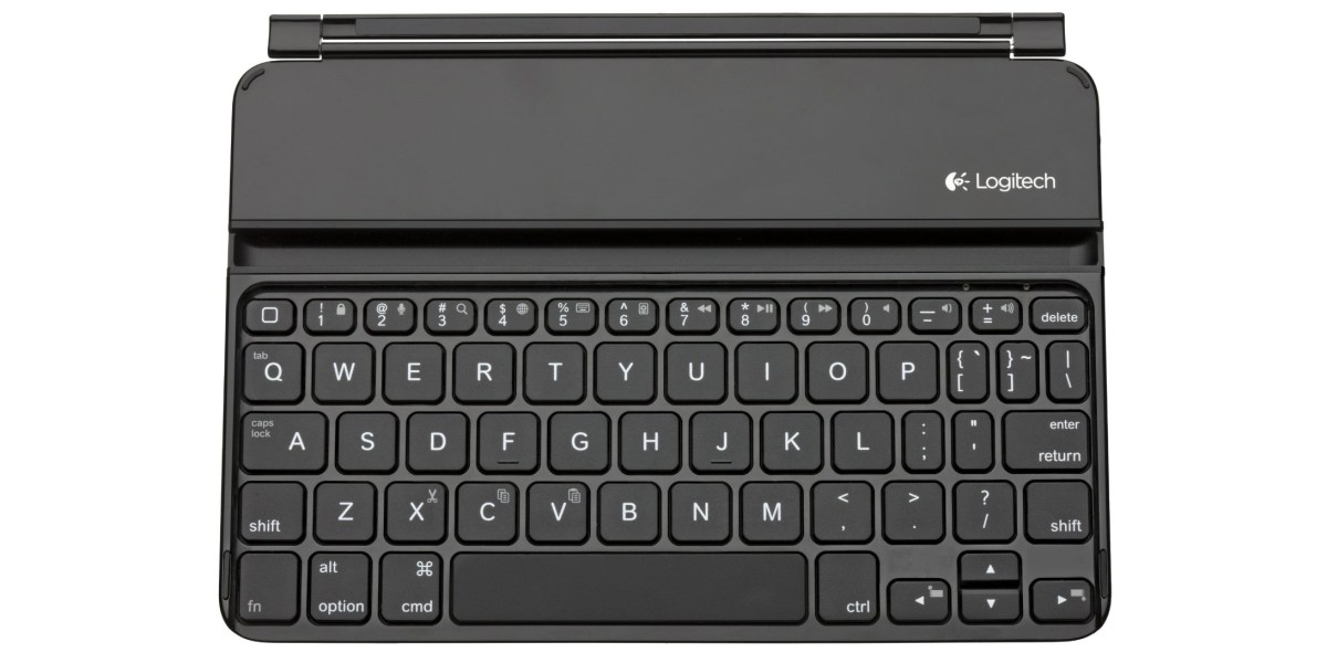 Logitech Ultrathin Bluetooth Keyboard Case for iPad mini 1/2/3: $17 ...