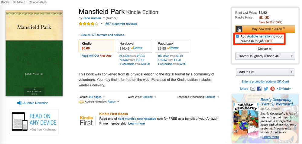 mansfield-park-amazon-deal