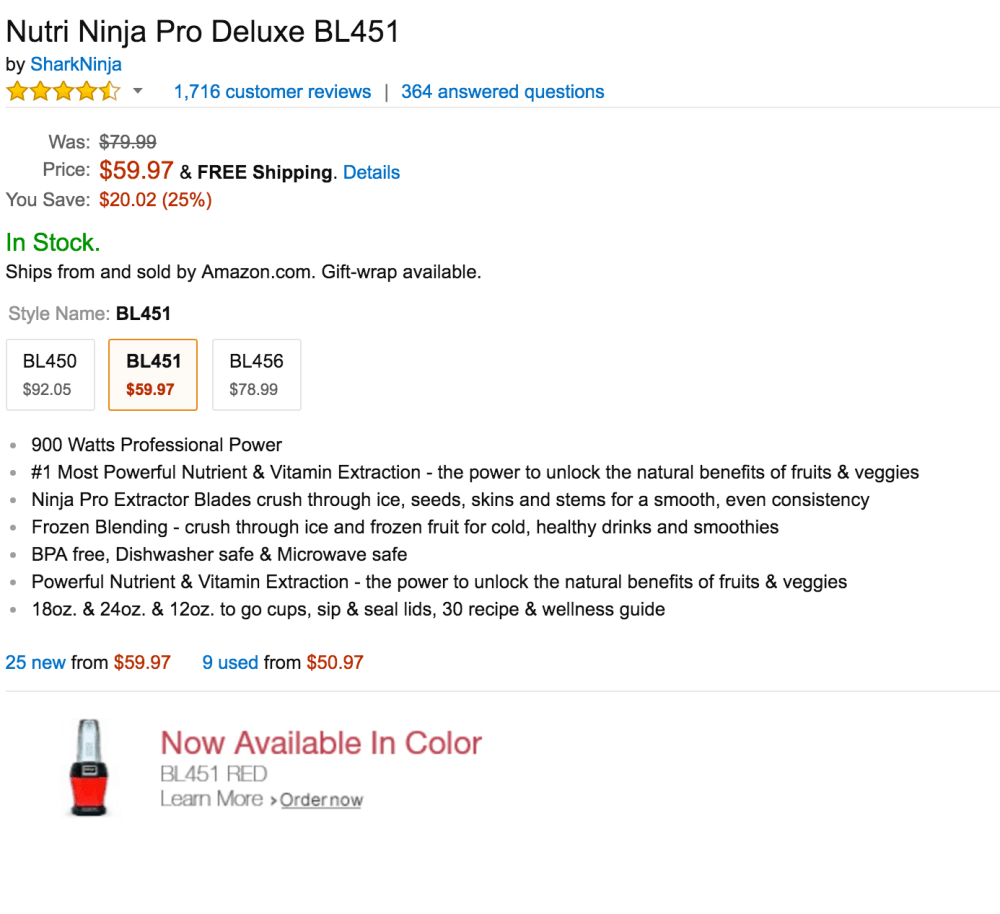 Nutri Ninja Pro Deluxe blender system (BL451)-3