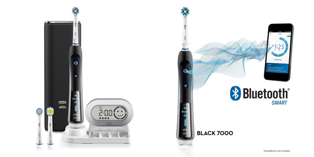 bluetooth problem b oral high w Oral Toothbrush Black 7000 Electric end B's