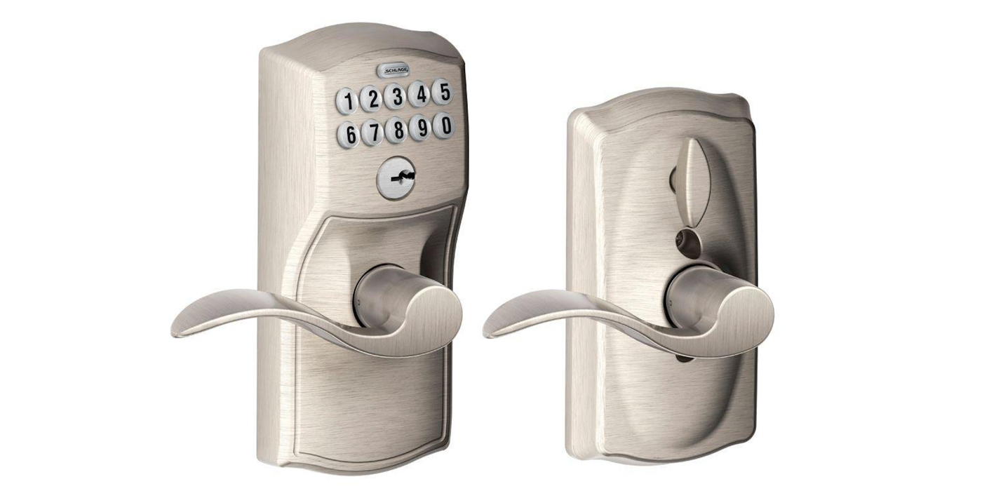 Amazon Gold Box Schlage Camelot keypad flex lock 82 shipped (Reg. 119+)
