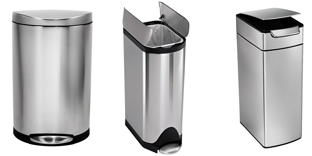 Why We Love The SimpleHuman Rectangular Step Trash Can