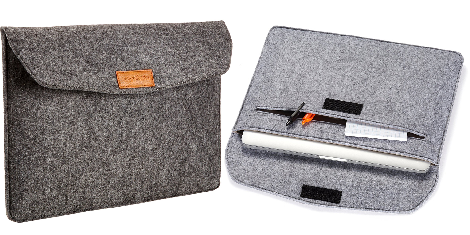 AmazonBasics Felt Sleeves for MacBooks up to 15 inches are on sale