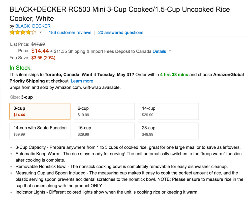 Black+Decker Mini Rice Cooker (RC503)-4