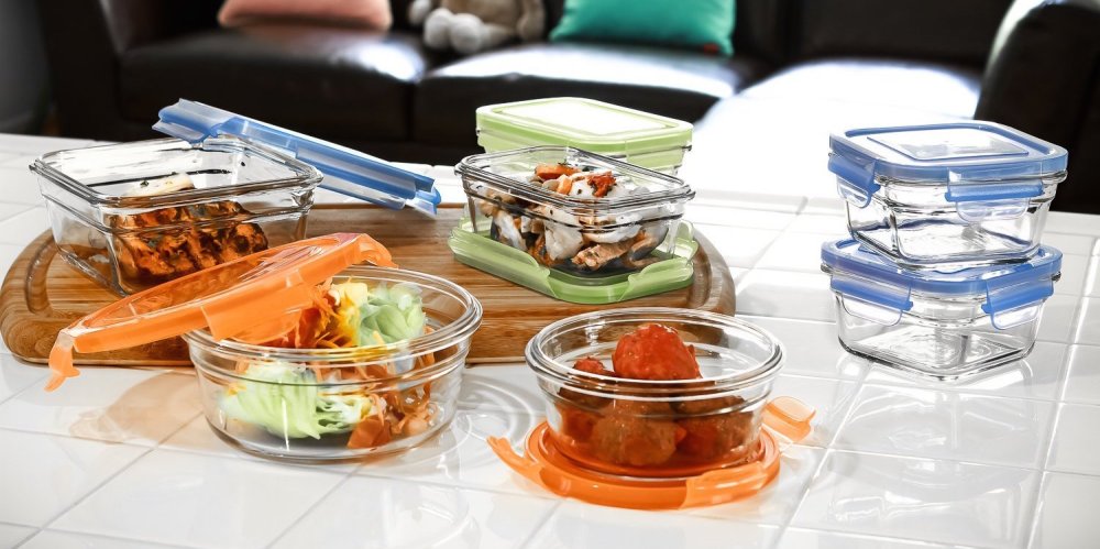 Glasslock Oven Safe 14-piece Food Storage Set $24 Prime shipped (Reg ...