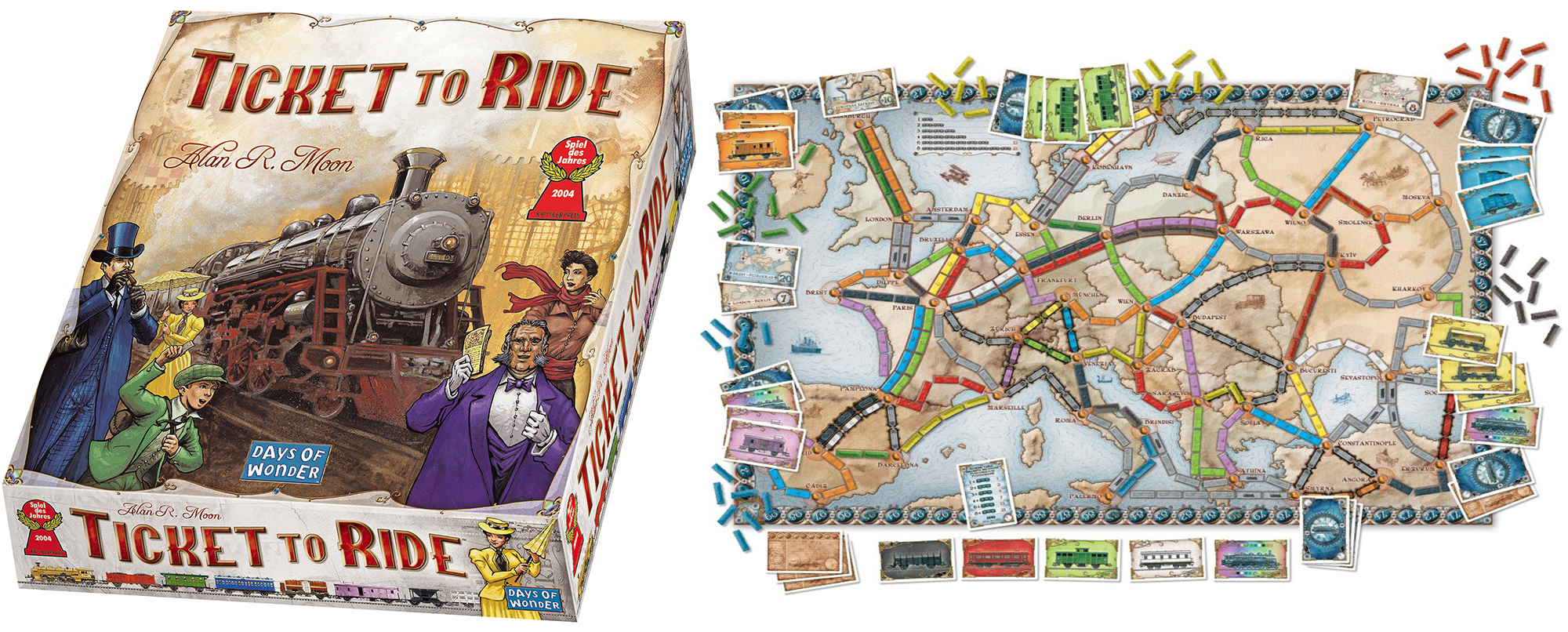 ticket to ride amazon