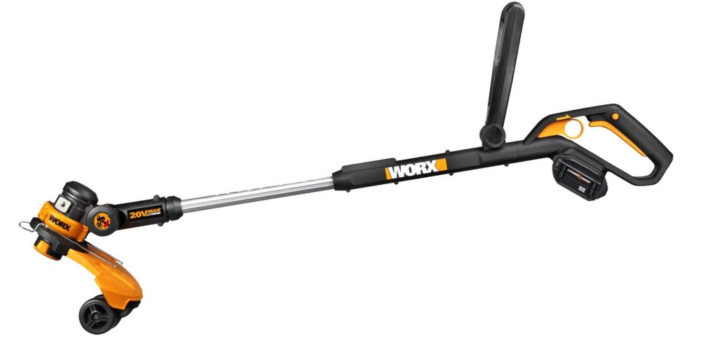 Worx 20-Volt Cordless String Grass Trimmer / Edger, 12-In