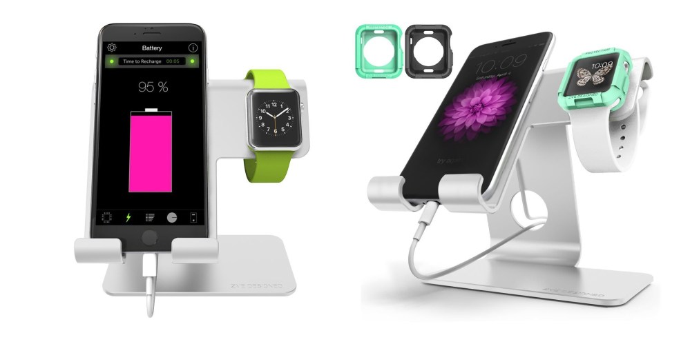 ZVE 2-in-1 iPhone:Apple Watch Stand-3