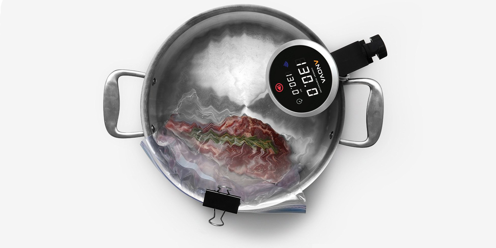 Anova delivers Sous Vide to your kitchen w/ its Wi-Fi Precision Cooker ...