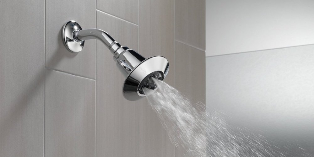 Delta Faucet Water Amplifying Adjustable Showerhead in Chrome (75152-2