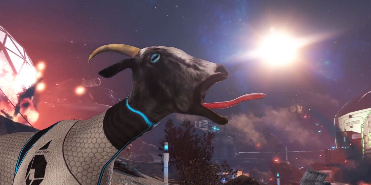 Goat Simulator is the latest in goat simulation technology, bringing ...