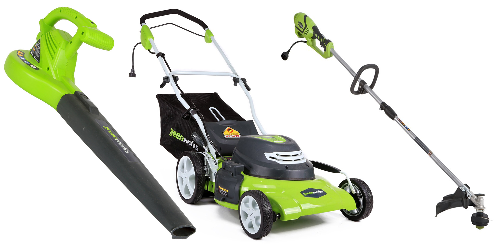 You can make the switch to electric lawn tools for as little as 24