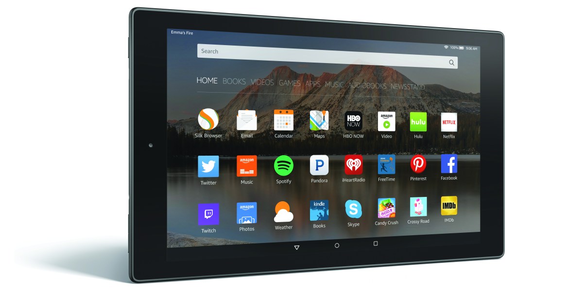 Save $50 on Amazon's recently-upgraded Kindle Fire HD 10 tablet: 16GB ...