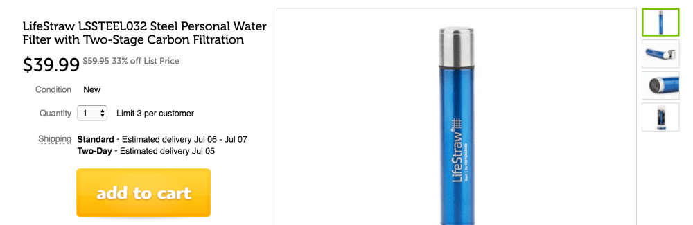 LifeStraw Steel Personal Water Filter with Two-Stage Carbon Filtration (LSSTEEL032)-sale-01