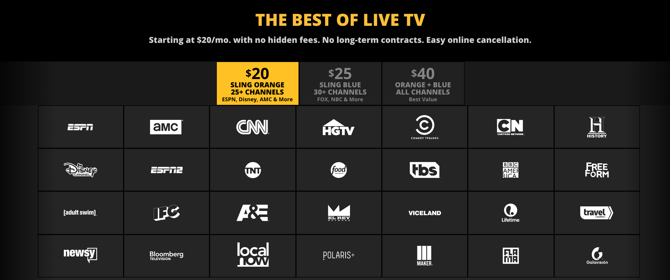 Sling TV announces new multistream packages plus NBC channels ahead of