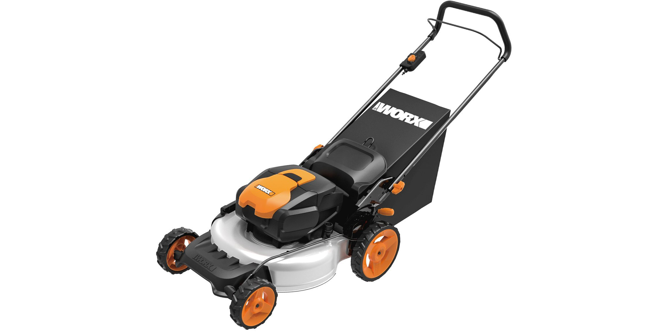 Green Deals WORX 19 inch Cordless Mower open box 315