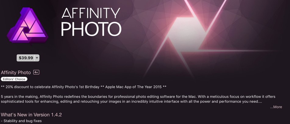 affinity photo download free mac