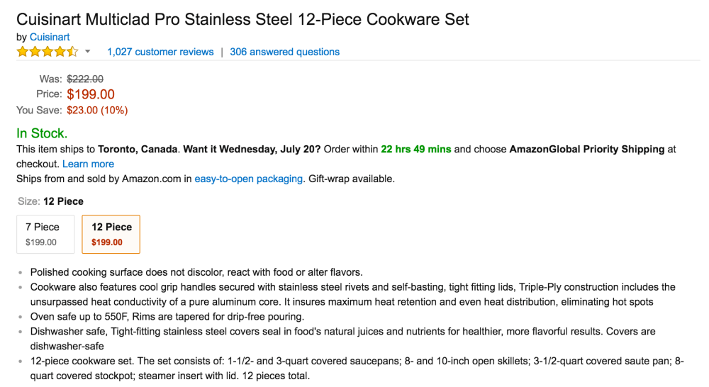 Cuisinart Multiclad Pro Stainless Steel 12-Piece Cookware Set-sale-02