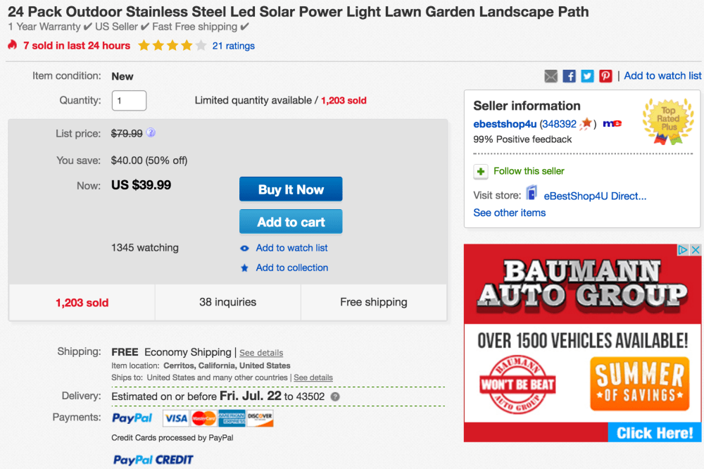 ebay-solar-light-deal