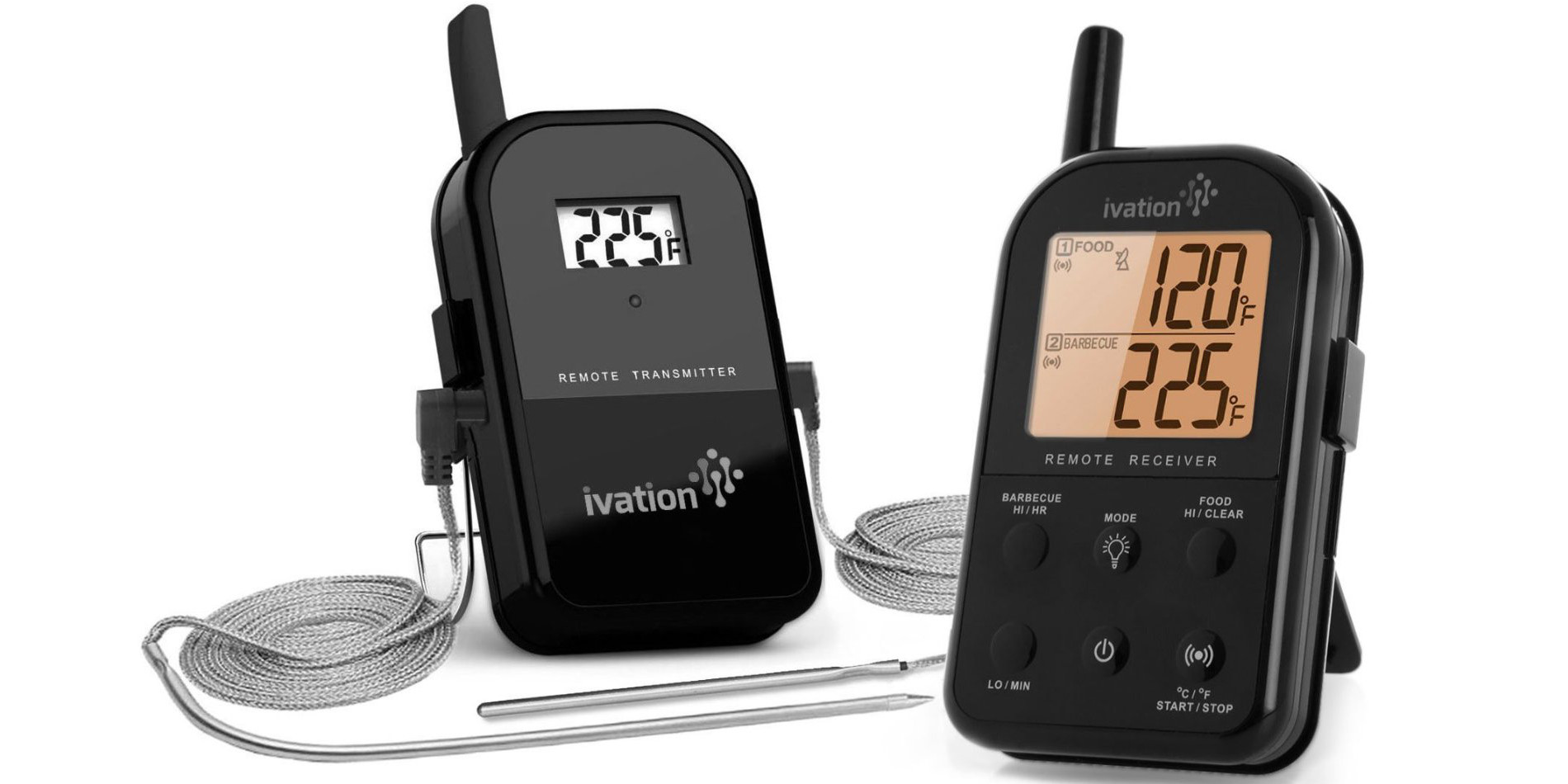 Grill the perfect meal this summer w this 300 ft. range wireless