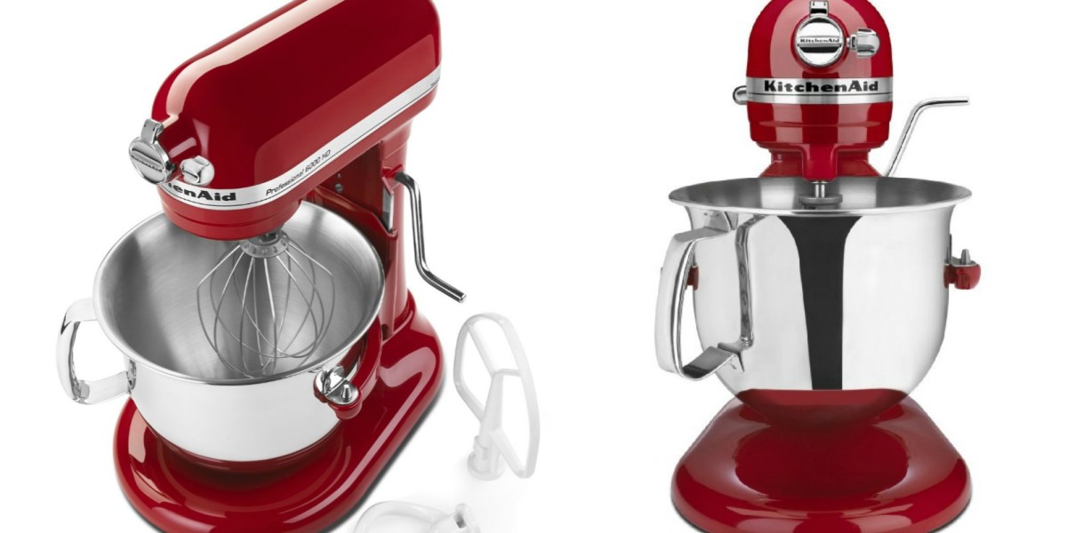 Amazon offers the Professional 6-qt KitchenAid Stand Mixer at special