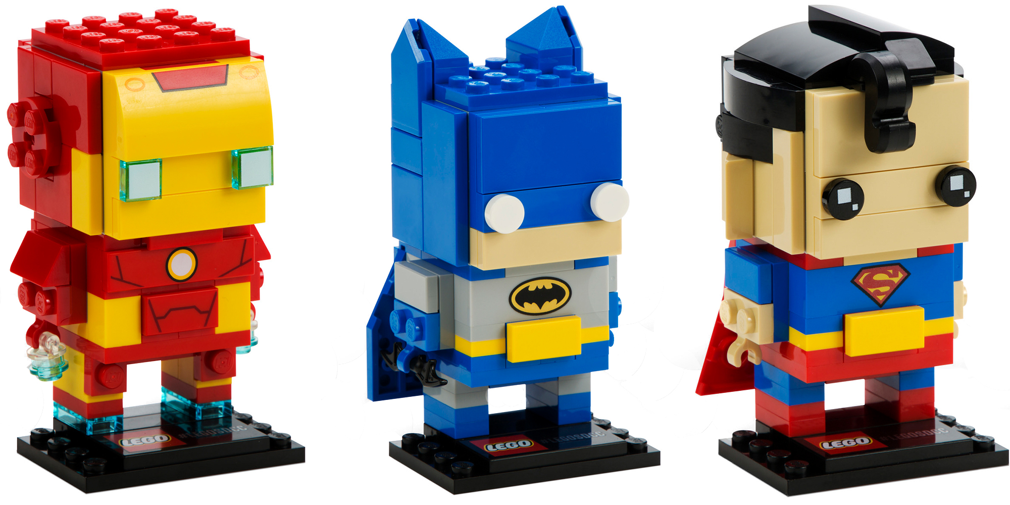LEGO's new BrickHeadz feature your favorite Marvel and DC