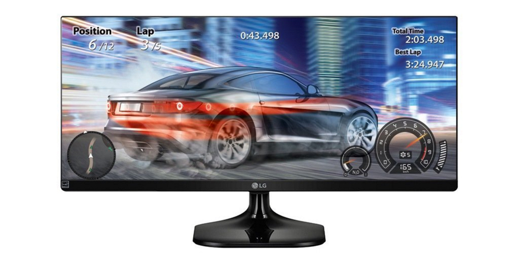 LG widescreen monitor