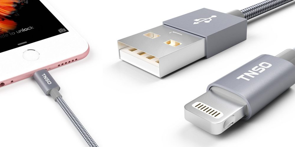 Nylon Braided Lightning to USB charging cables-4