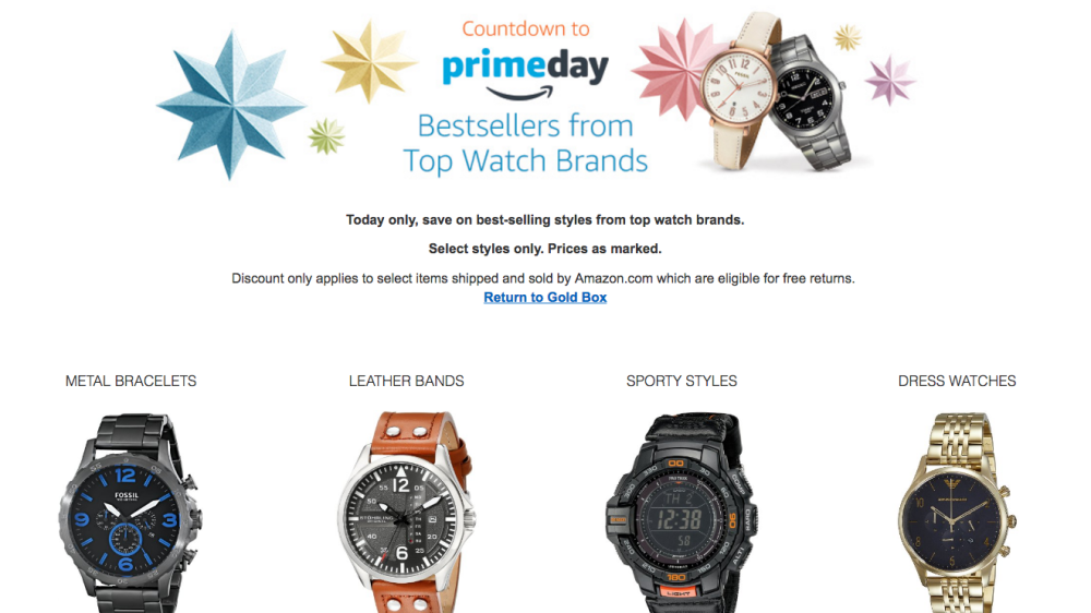 prime day watch sale