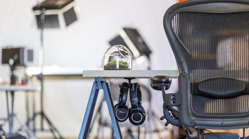 The Anchor - The Original Under-Desk Headphone Stand Mount