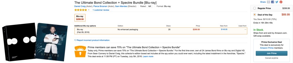 ultimate bond collection