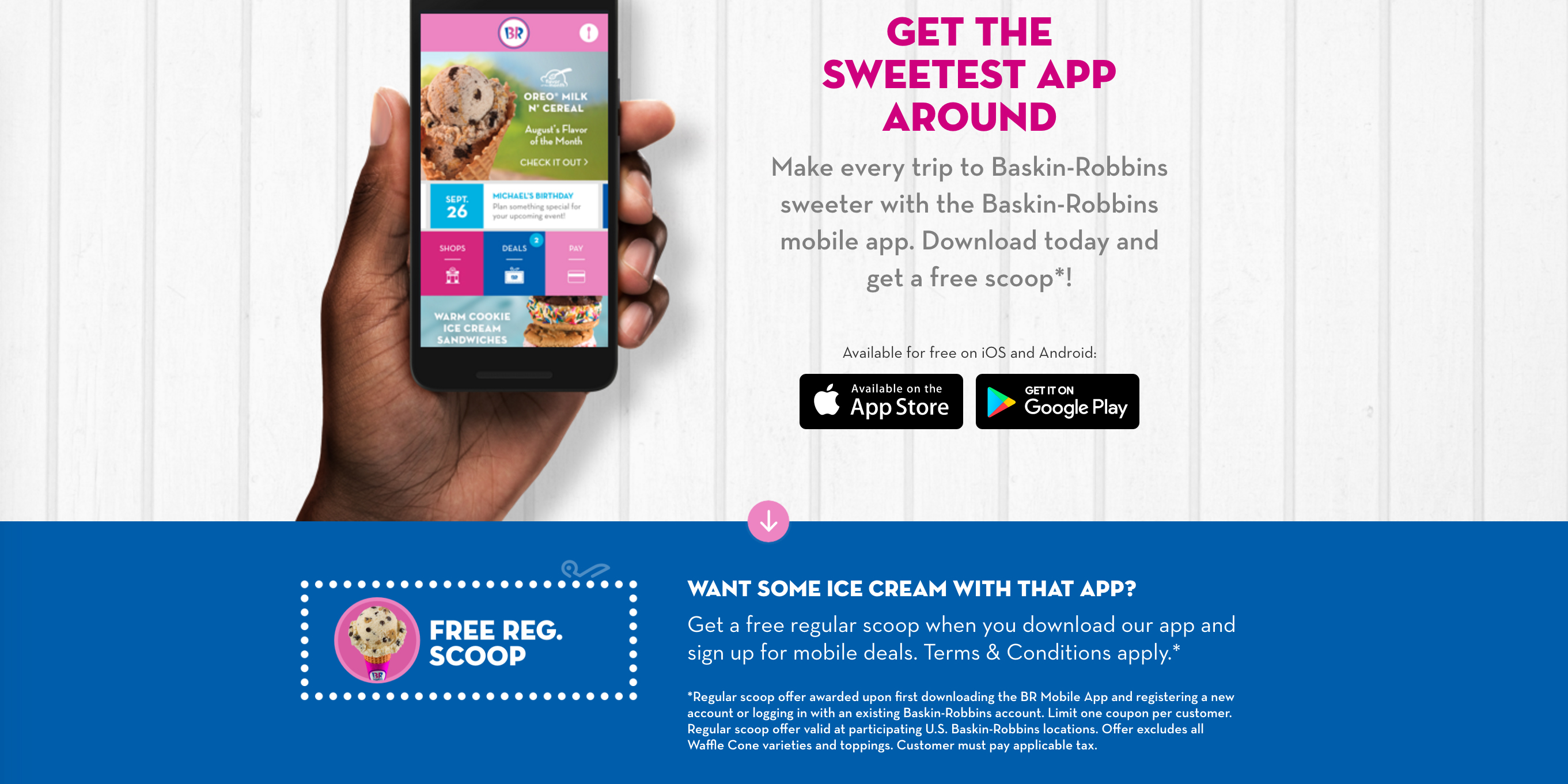 Here's how you can earn a free scoop of BaskinRobbins’ ice cream this week