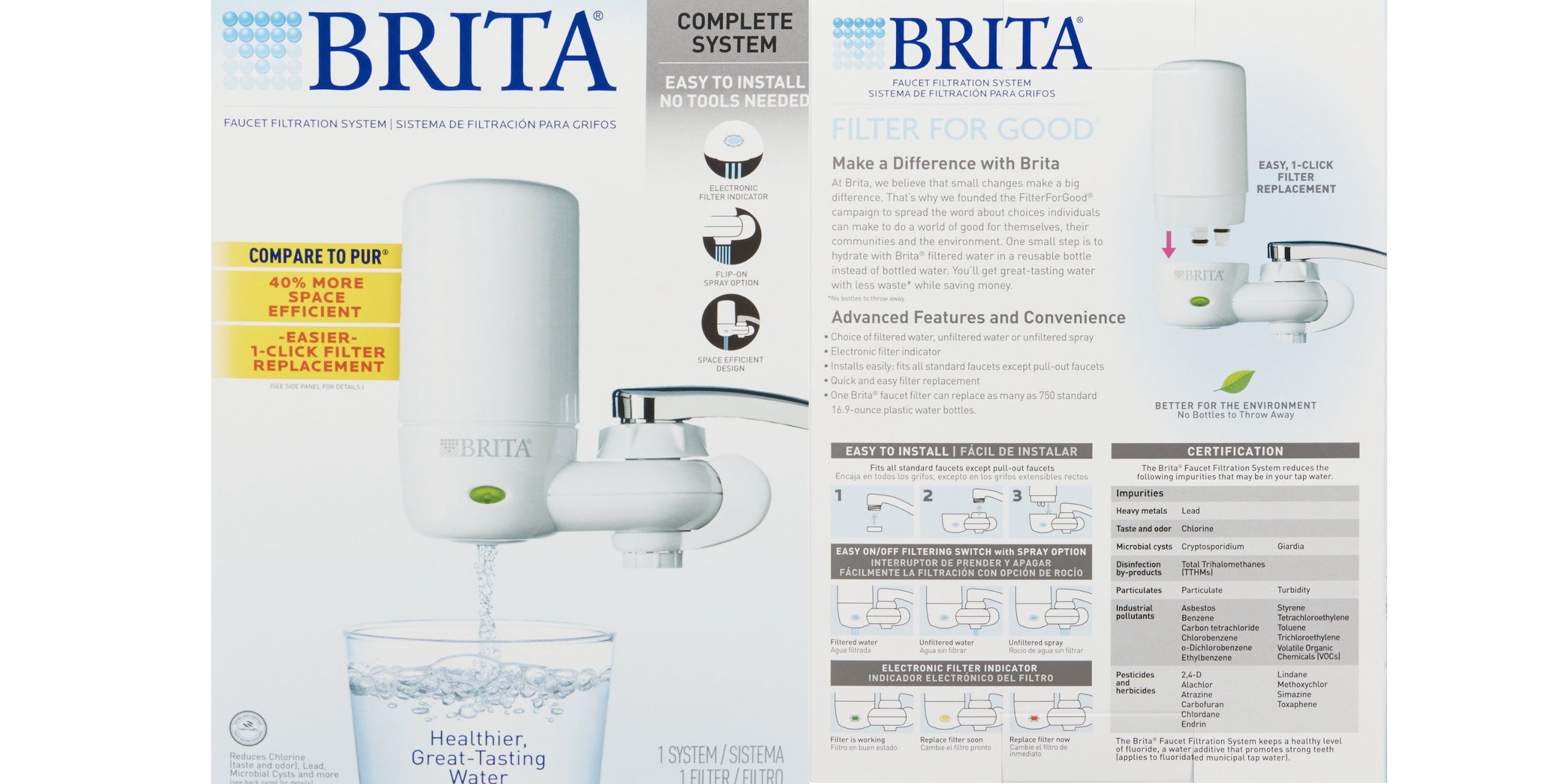 Get purified Brita water on-tap at home w/ this faucet filter system for  just $15 Prime shipped (Reg. $22+)
