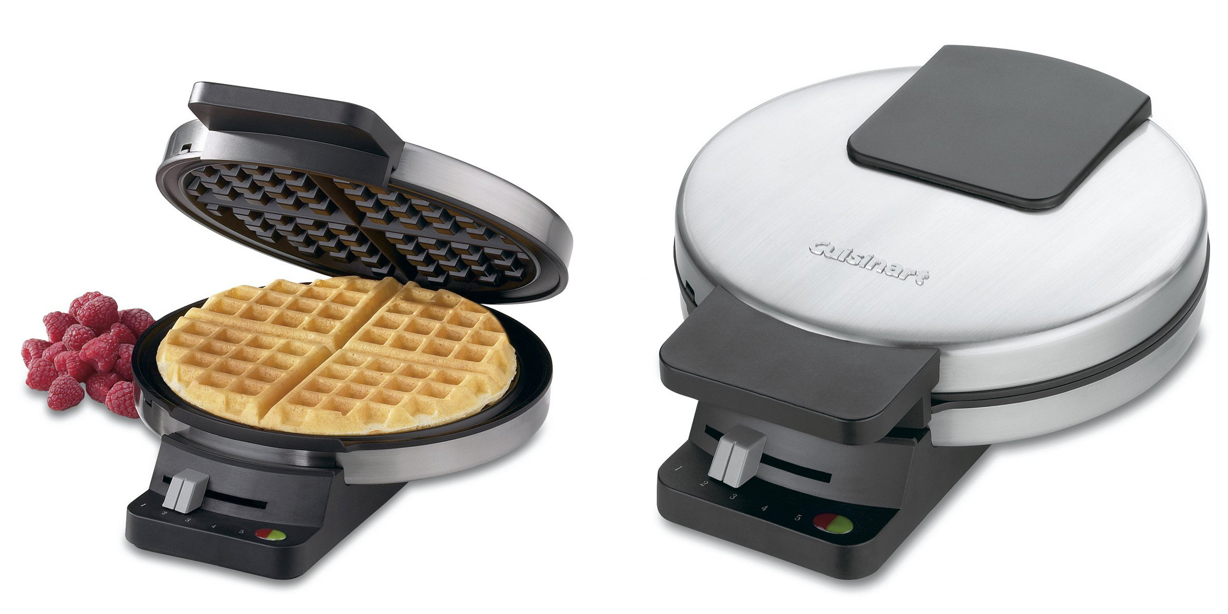 Get your waffle on for 22.50 with Cuisinart's Classic Round Maker (Reg