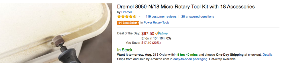 Tackle your to-do list w/ this Dremel Micro Tool Kit for $68 shipped (Reg.  $85)