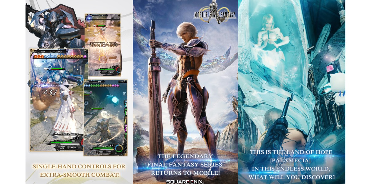 The Brand New Free To Play Mobius Final Fantasy Title Is Now Available For Download On Ios And Android 9to5toys