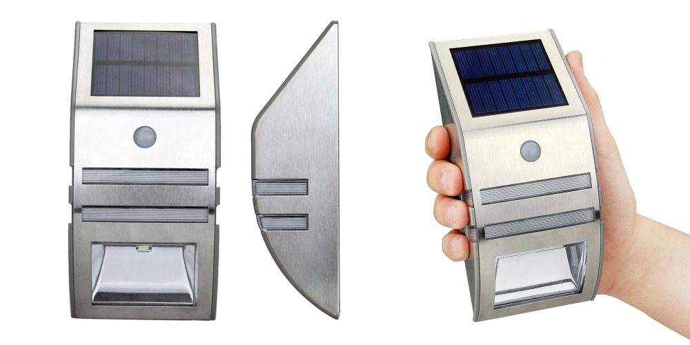 Green Deals: OxyLED Solar Motion Sensor LED Wall Mount Path Lights $9 ...