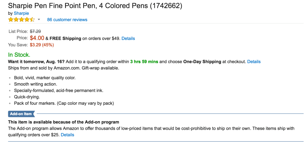 Sharpie Pen Fine Point Pens-3