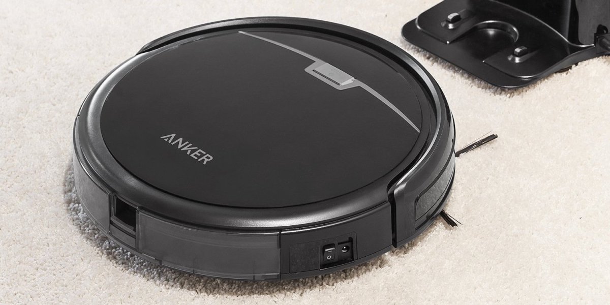 Bring Anker's best-selling Robotic Vacuum Cleaner w/ Self-Docking home ...