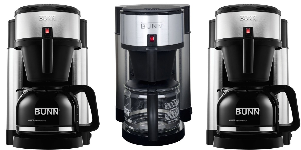 The highly-rated BUNN NHS 10-Cup Home Coffee Brewer just hit its Amazon