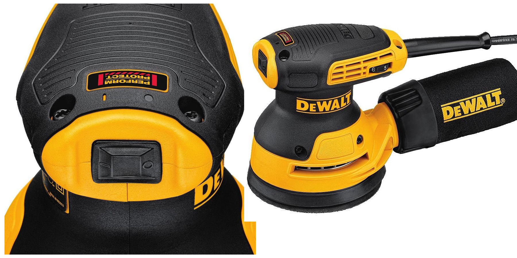 DEWALT's Variable Speed Orbit Sander is now down at 70 shipped (Orig