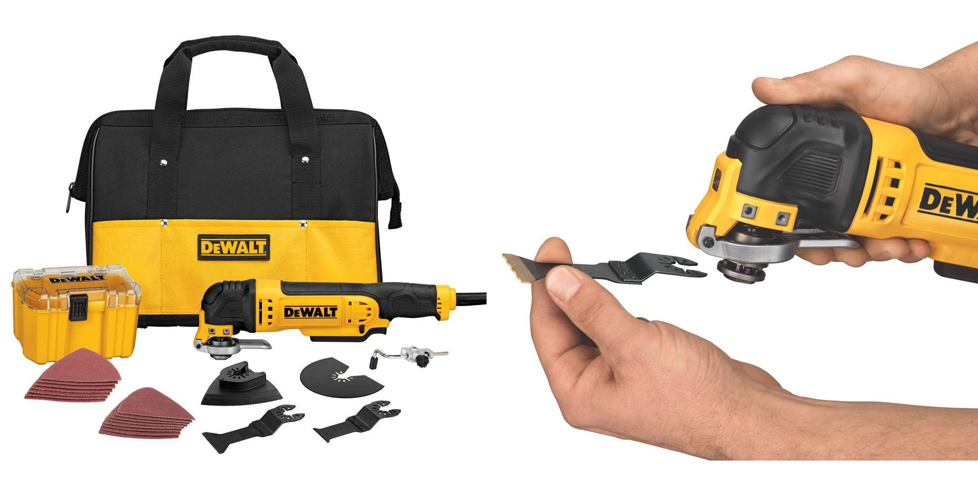 DEWALT's 29piece Oscillating Tool Kit + Accessories is down to 119