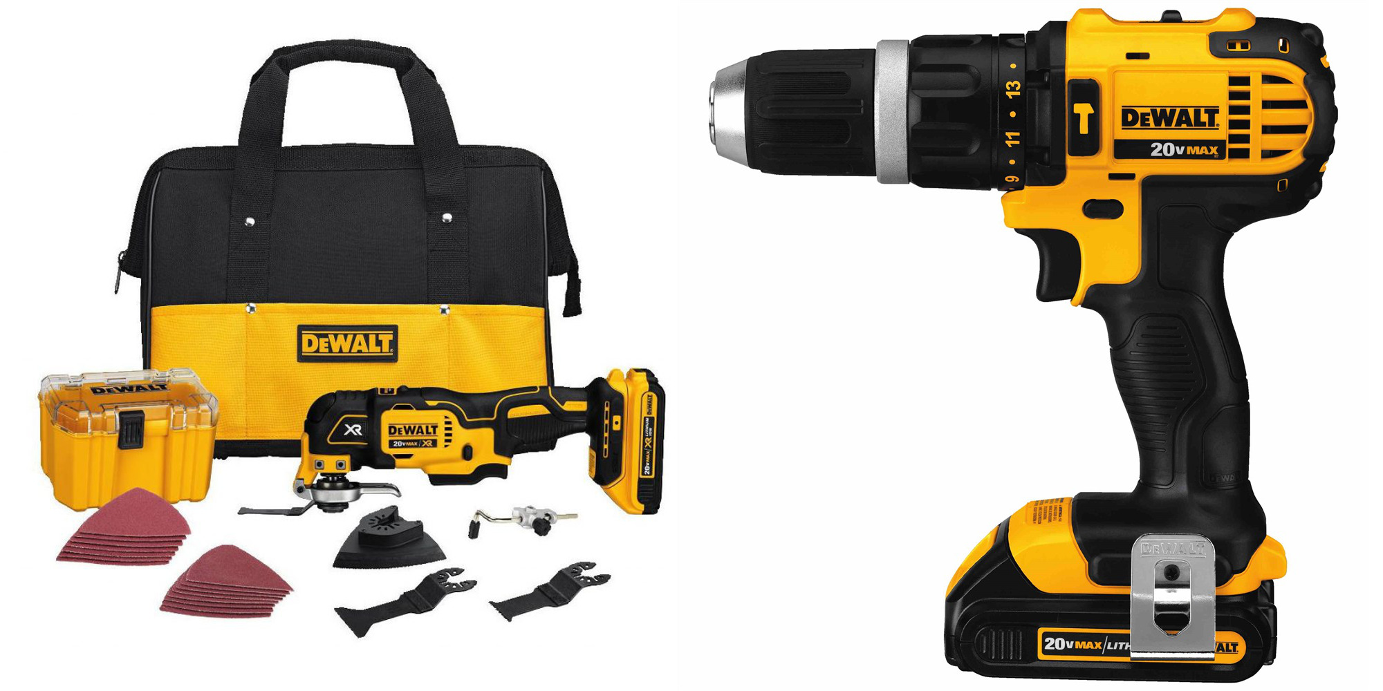 Today only Amazon is offering up to 36 off DEWALT Drill/Driver/Multi