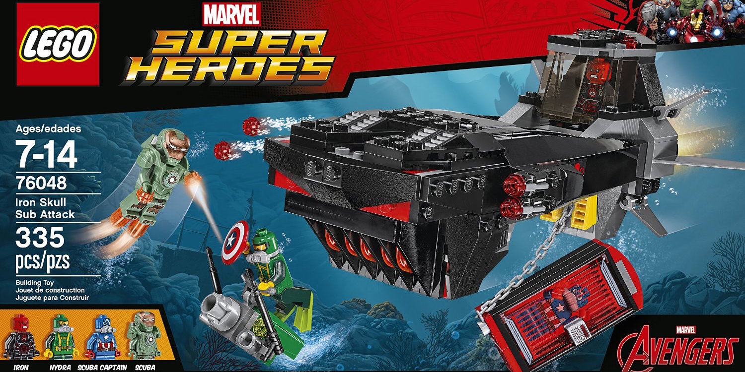 avengers ship lego set