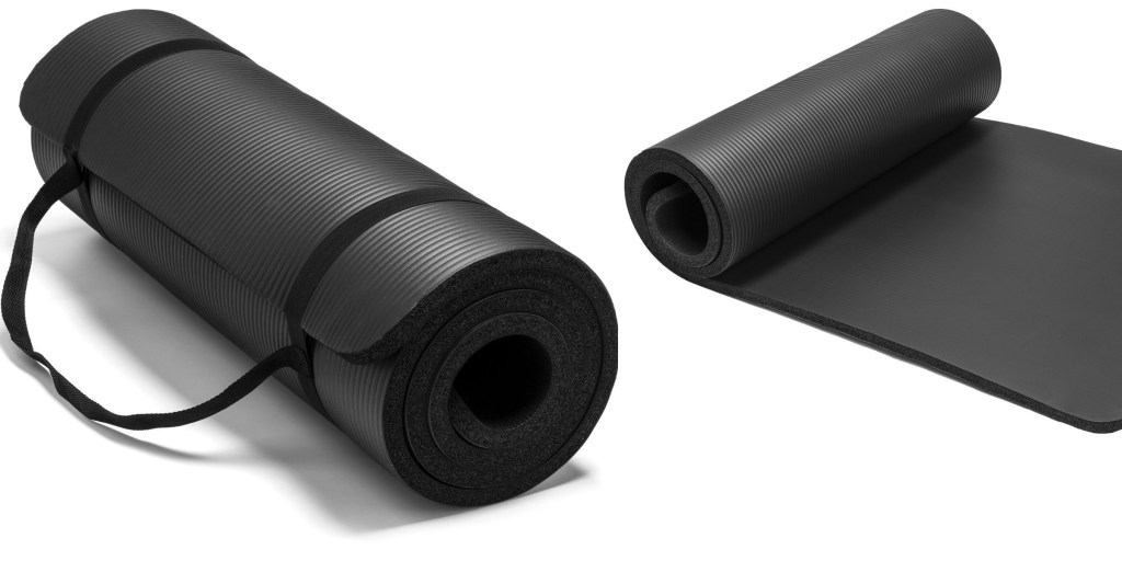 Replace your old yoga mat w/ a Spoga Premium + carrying straps for 16