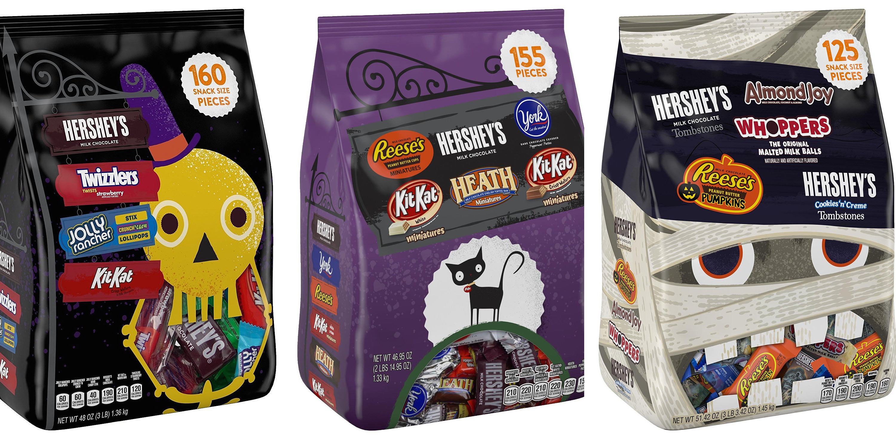 Amazon Halloween Candy & Treats up to 35 off Hershey's, KitKat, M&M’s, Snickers, Mars