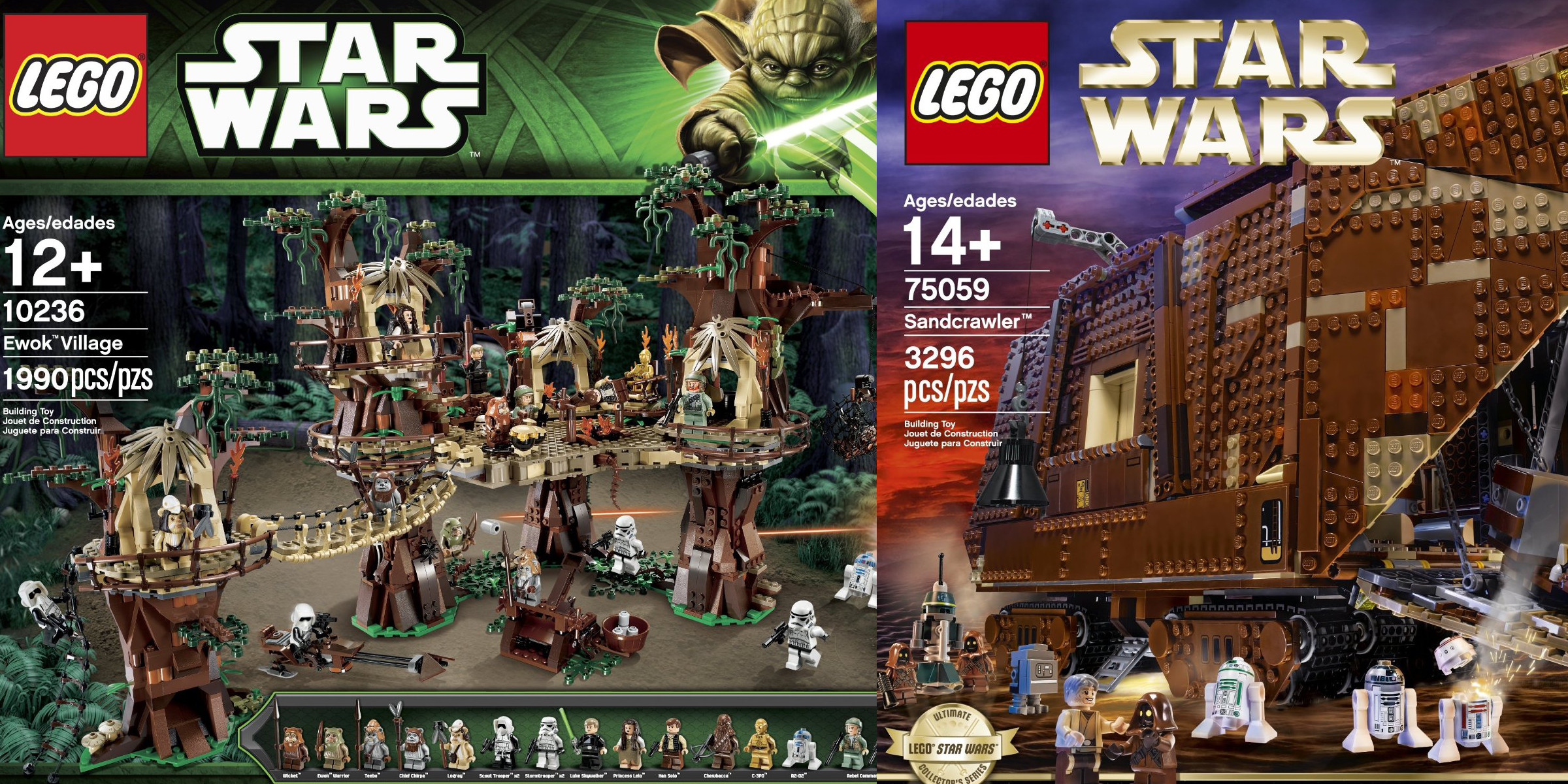 Massive 2,000+ piece LEGO Star Wars kits hit Amazon alltime lows Ewok